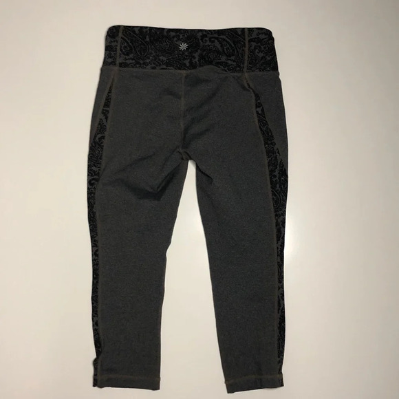 Athleta Splits Revelations Cropped Leggings Size Small - Picture 3 of 9
